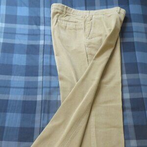 Tan Corduroy Pants / Khaki / Jeans - 90's Era HAGGAR - Size 33x32